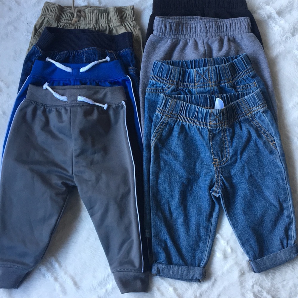 6-9 months baby pants bundle!